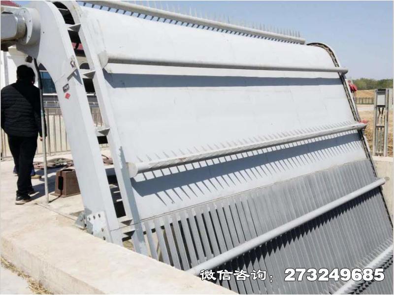 武冈进水口回转式格栅清污机