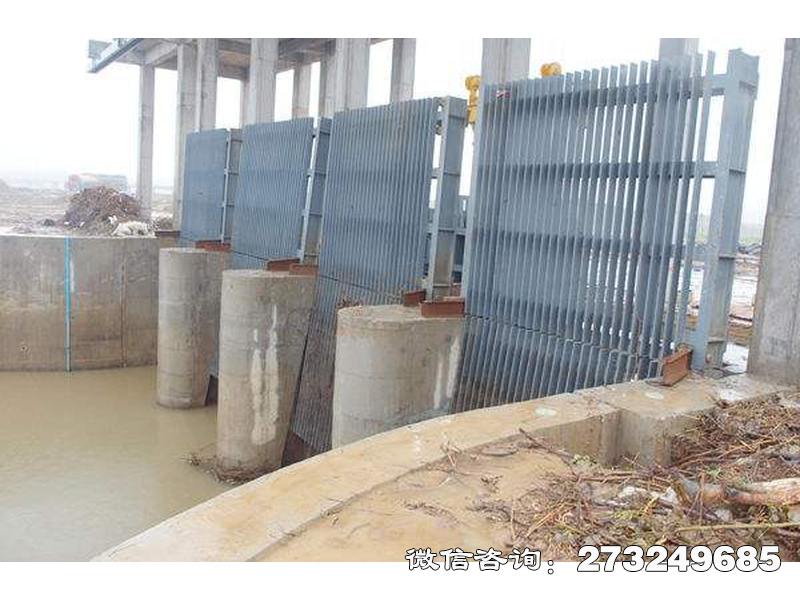 蚌埠水站进水口拦污栅