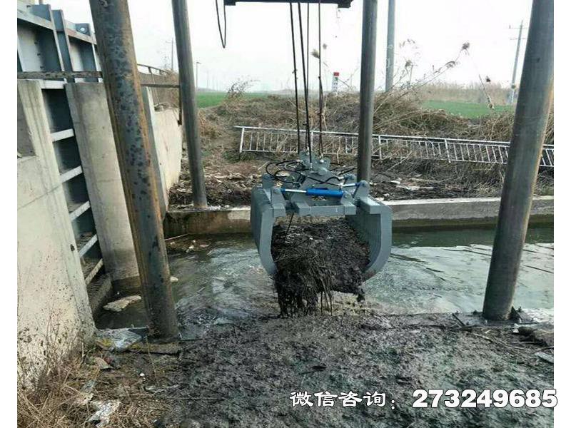 武冈液压格栅抓斗清污机