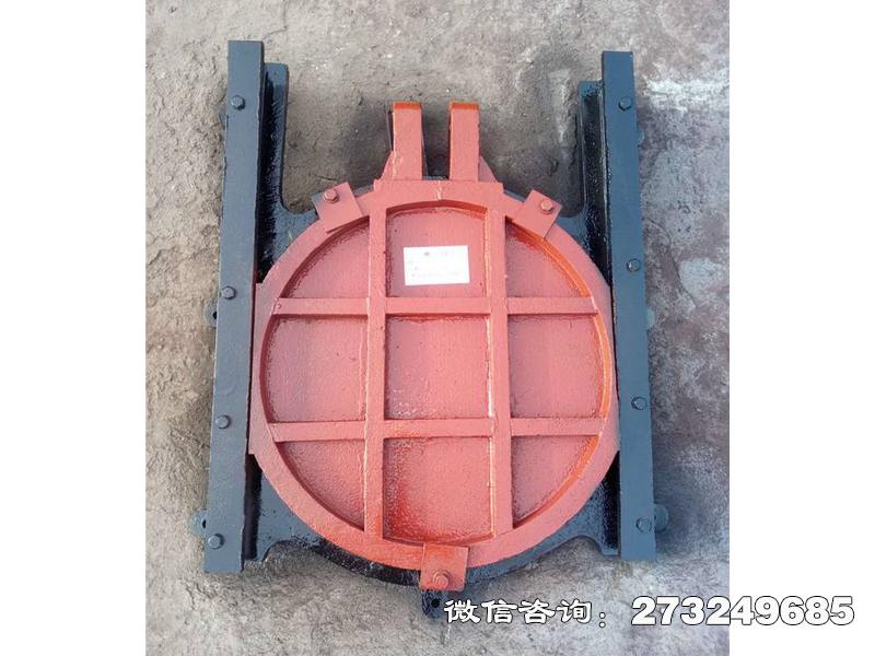 个旧圆形水库闸门